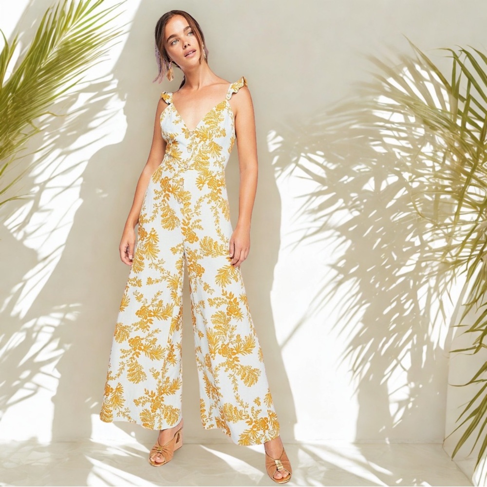 Free People ‘Be the One’ Floral Jumpsuit